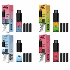 HAPPY VIBES TWIST 2400 PREFILLED POD VAPE KIT 20MG