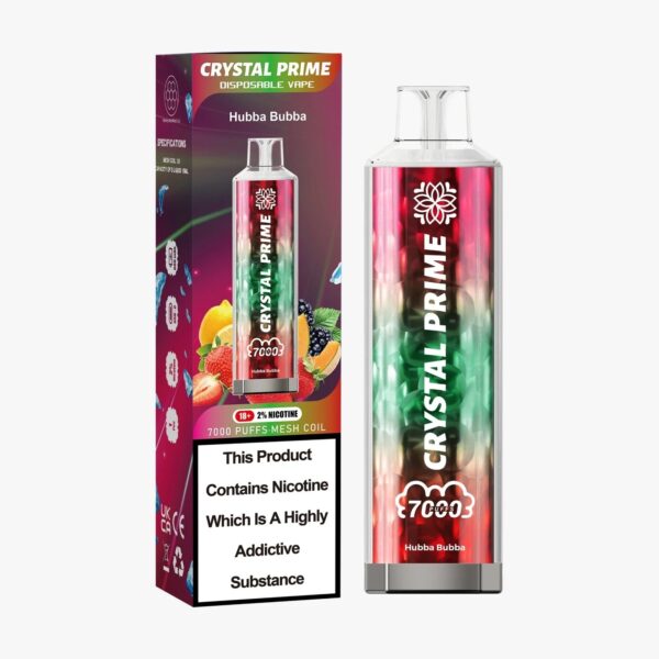 CRYSTAL PRIME 7000 DISPOSABLE VAPE KIT 20MG - Image 41