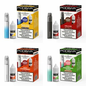 PODBAR BY KINGSTON X INNOKIN S1 REFILLABLE POD VAPE KIT 3500
