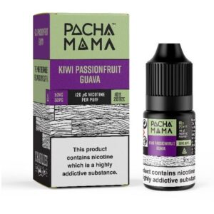 KIWI PASSIONFRUIT GUAVA NIC SALT 10ML PACHA MAMA