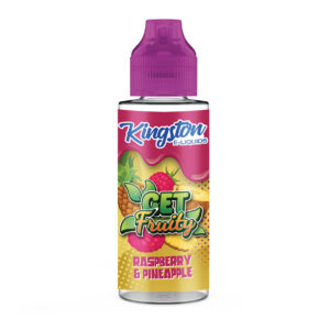 RASPBERRY & PINEAPPLE GET FRUITY 100ML E LIQUID KINGSTON