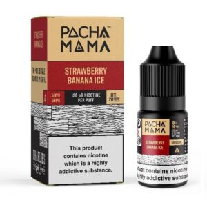 STRAWBERRY BANANA ICE NIC SALT 10ML PACHA MAMA
