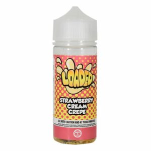 STRAWBERRY CREAM CREPE 100ML E LIQUID LOADED