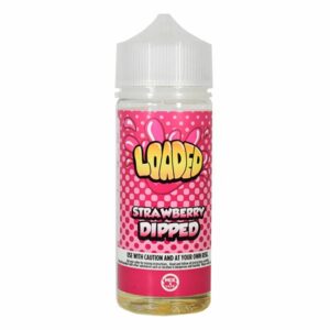 STRAWBERRY DIPPED 100ML E LIQUID LOADED
