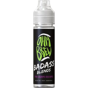 THE GRAPE ESCAPE BADASS BLENDS 50ML E LIQUID OHM BREW