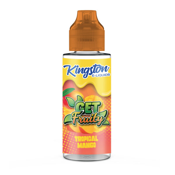 TROPICAL MANGO GET FRUITY 100ML E LIQUID KINGSTON