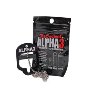 ALPHA 3 E LIQUID BOTTLE CAP REMOVER