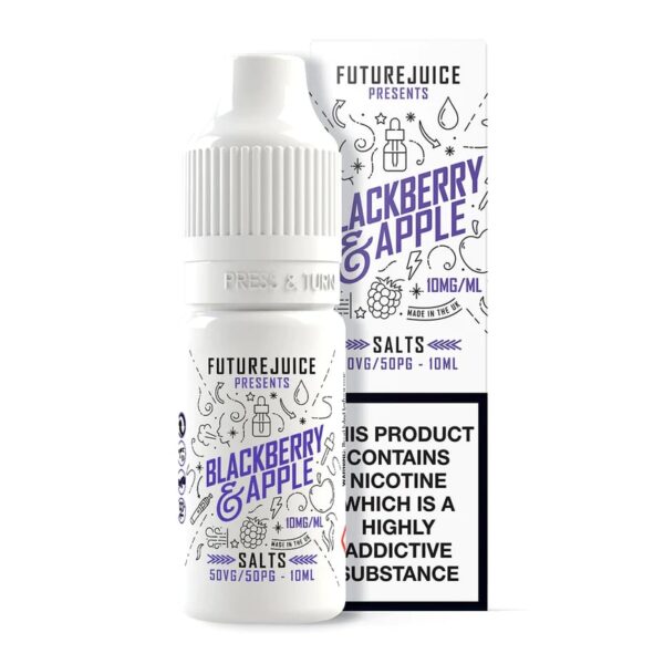 BLACKBERRY & APPLE 10ML NIC SALT FUTURE JUICE PACK OF 10