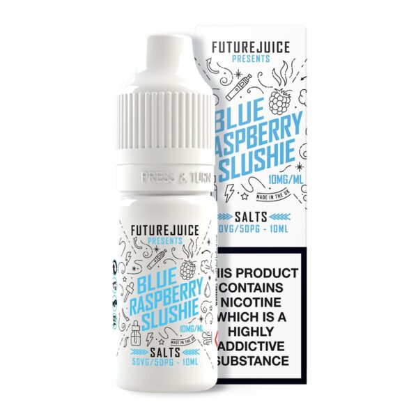 BLUE RASPBERRY SLUSHIE 10ML NIC SALT FUTURE JUICE PACK OF 10