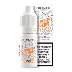 STRAWBERRY & KIWI 10ML NIC SALT FUTURE JUICE PACK OF 10