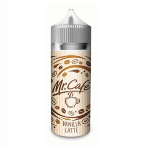 VANILLA LATTE 100ML E LIQUID MR CAFE