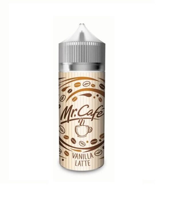 VANILLA LATTE 100ML E LIQUID MR CAFE