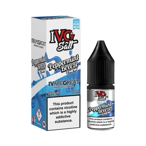 PEPPERMINT BREEZE CHEW NIC SALT 10ML IVG