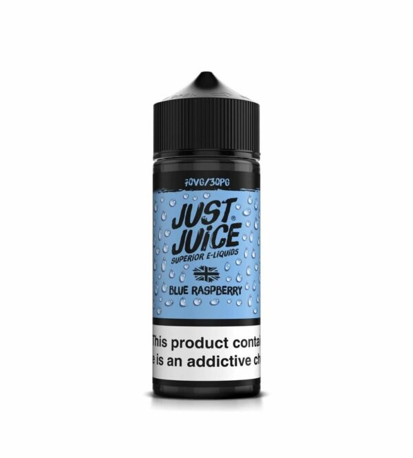 BLUE RASPBERRY 100ML E LIQUID JUST JUICE