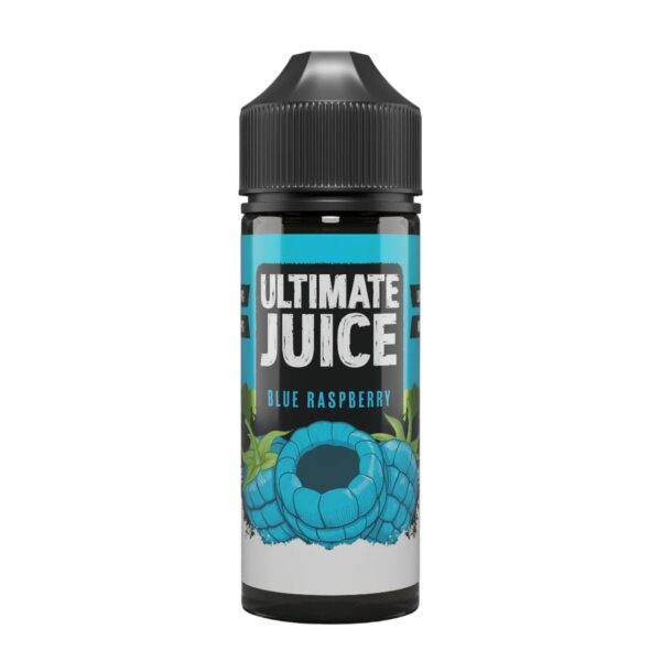 BLUE RASPBERRY 100ML E LIQUID ULTIMATE JUICE