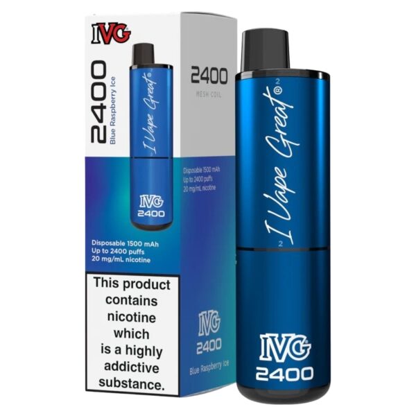 IVG 2400 RECHARGEABLE PREFILLED POD VAPE KIT 20MG - Image 122