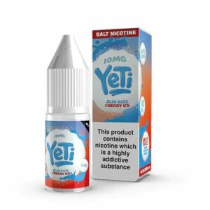 BLUE RAZZ CHERRY ICE 10ML NIC SALT YETI