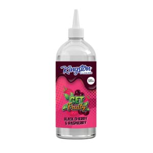 BLACK CHERRY & RASPBERRY (GET FRUITY) 500ML E-LIQUID KINGSTON