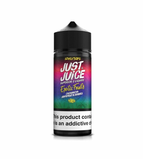 CHERIMOYA GRAPEFRUIT & BERRIES (EXOTIC FRUITS) 100ML E LIQUID JUST JUICE