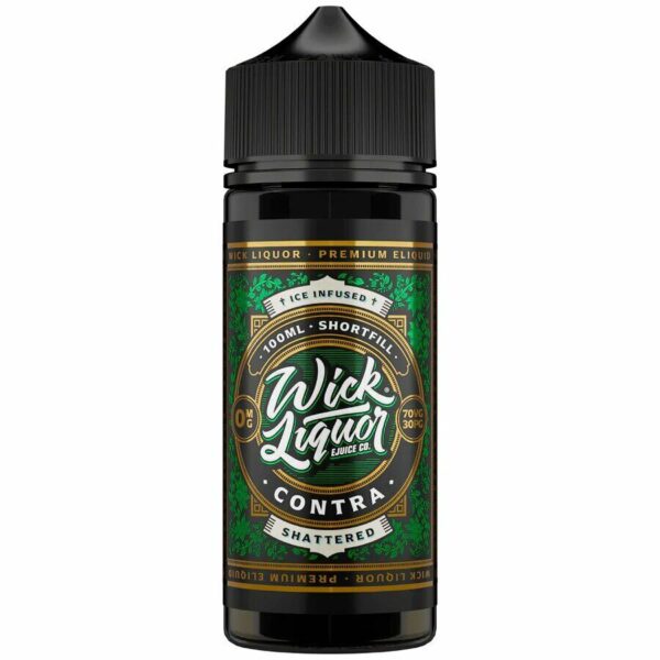 CONTRA SHATTERED 100ML E LIQUID WICK LIQUOR