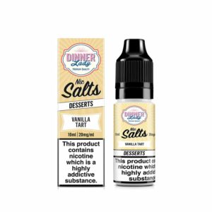 VANILLA TART DESSERTS 10ML NIC SALT DINNER LADY