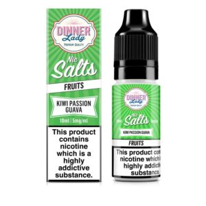KIWI PASSION GUAVA FRUITS 10ML NIC SALT DINNER LADY