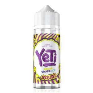 GRAPE ICE SOURZ 100ML E LIQUID YETI