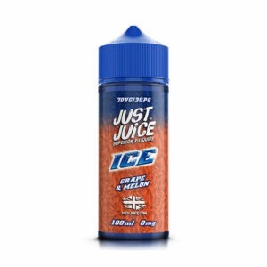 GRAPE & MELON (ICE) 100ML E LIQUID JUST JUICE