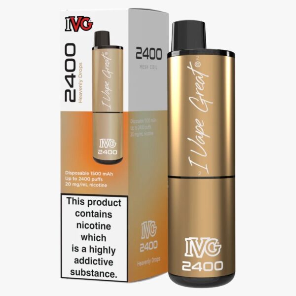 IVG 2400 RECHARGEABLE PREFILLED POD VAPE KIT 20MG - Image 107