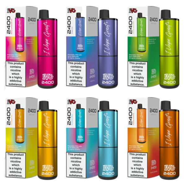 IVG 2400 PREFILLED POD VAPE KIT 20MG