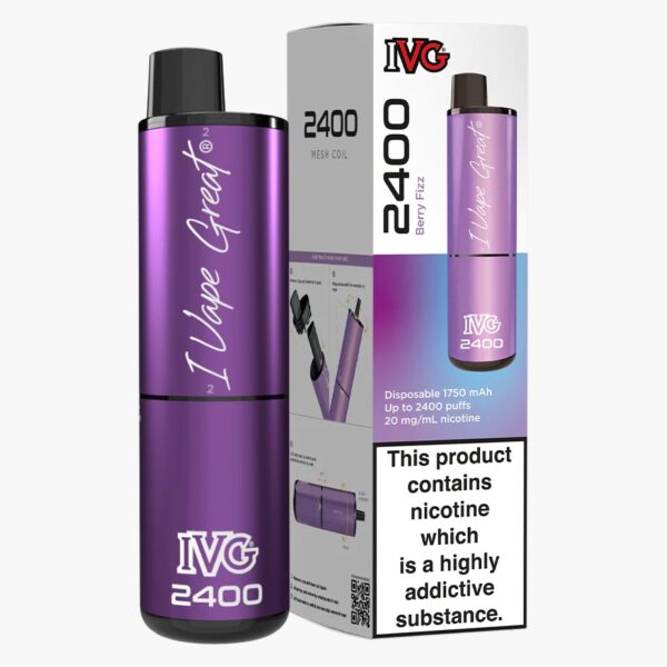 IVG 2400 PREFILLED POD VAPE KIT 20MG - Image 69