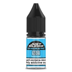 JUST BLEND - ICED NICOTINE SALT SHOT 10ML 18MG 70VG
