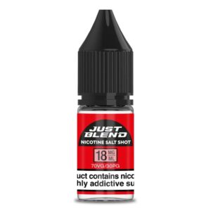 JUST BLEND - NICOTINE SALT SHOT 10ML 18MG 70VG