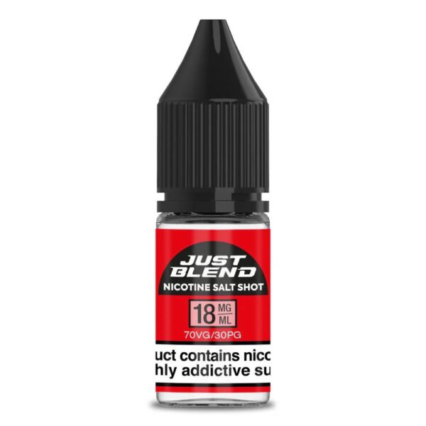 JUST BLEND - NICOTINE SALT SHOT 10ML 18MG 70VG