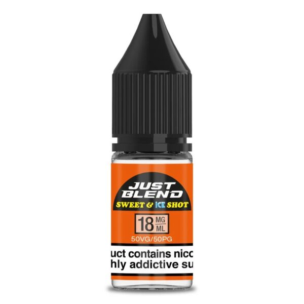 JUST BLEND - SWEET & ICE SHOT 10ML 18MG 50VG