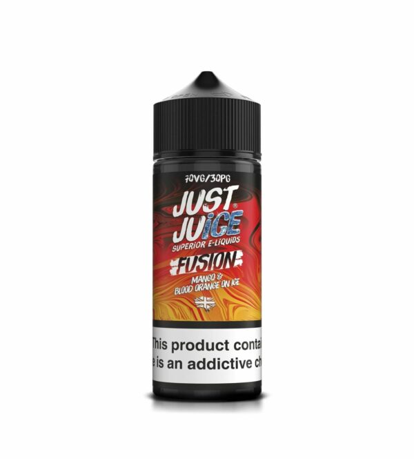 MANGO & BLOOD ORANGE ON ICE (FUSION) 100ML E LIQUID JUST JUICE