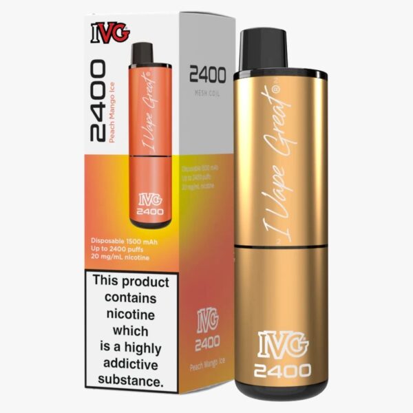 IVG 2400 RECHARGEABLE PREFILLED POD VAPE KIT 20MG - Image 101