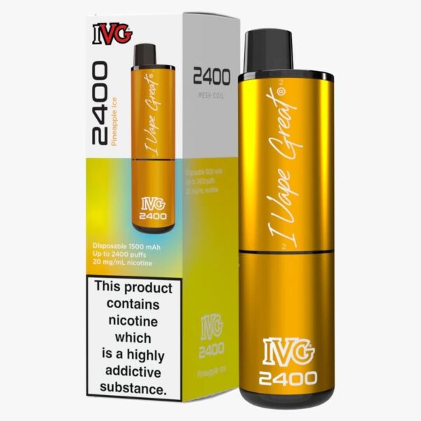 IVG 2400 RECHARGEABLE PREFILLED POD VAPE KIT 20MG - Image 99