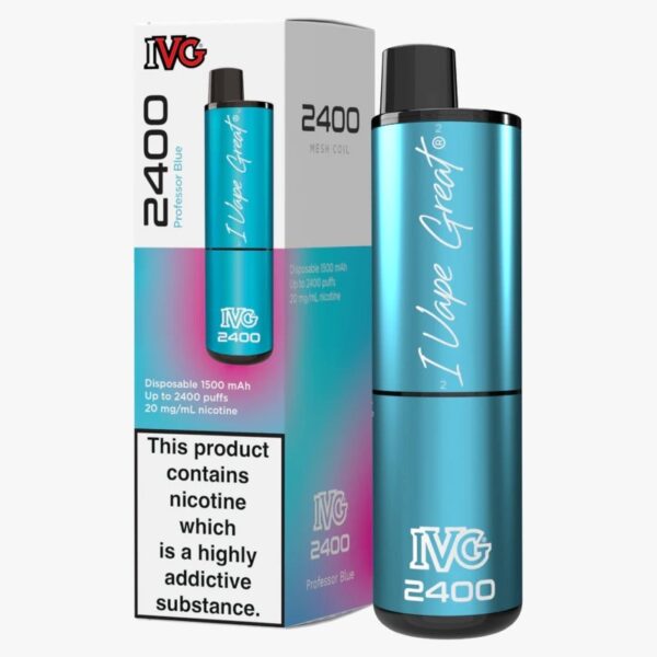 IVG 2400 RECHARGEABLE PREFILLED POD VAPE KIT 20MG - Image 95