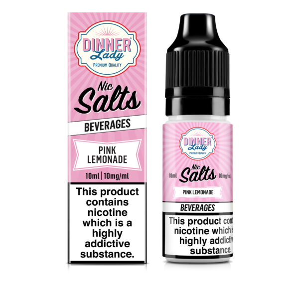 PINK LEMONADE BEVERAGES 10ML NIC SALT DINNER LADY