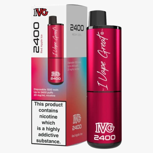 IVG 2400 RECHARGEABLE PREFILLED POD VAPE KIT 20MG - Image 93