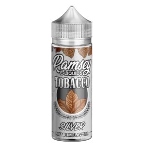 SILVER TOBACCO 100ML E LIQUID RAMSEY