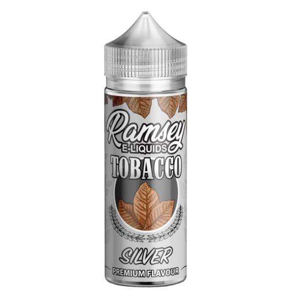 SILVER TOBACCO 100ML E LIQUID RAMSEY