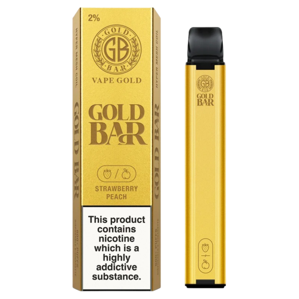 GOLD BAR 600 DISPOSABLE VAPE KIT 20MG - Image 38