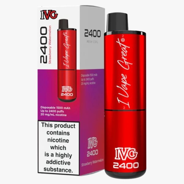 IVG 2400 RECHARGEABLE PREFILLED POD VAPE KIT 20MG - Image 130