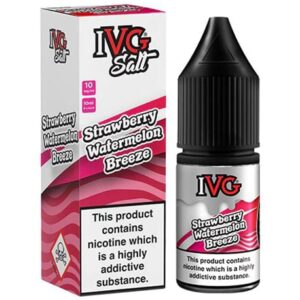 STRAWBERRY WATERMELON BREEZE NIC SALT 10ML IVG