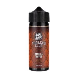 VANILLA TOFFEE (TOBACCO CLUB) 100ML E LIQUID JUST JUICE