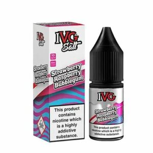 STRAWBERRY RASPBERRY BUBBLEGUM NIC SALT 10ML IVG