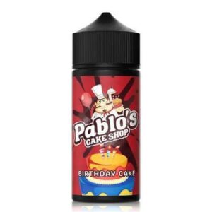 BIRTHDAY CAKE 100ML E LIQUID PABLOS CAKE SHOP