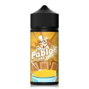 BISCUIT CUSTARD 100ML E LIQUID PABLOS CAKE SHOP